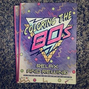 “Coloring the 80’s” Coloring books!!